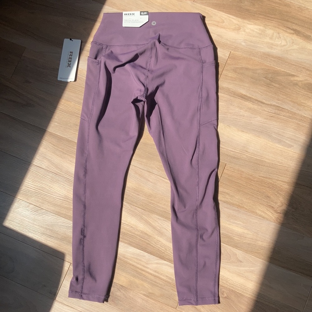 RBX ankle legging w cell phone pocket wicking & flexibility size S - Picture 11 of 17